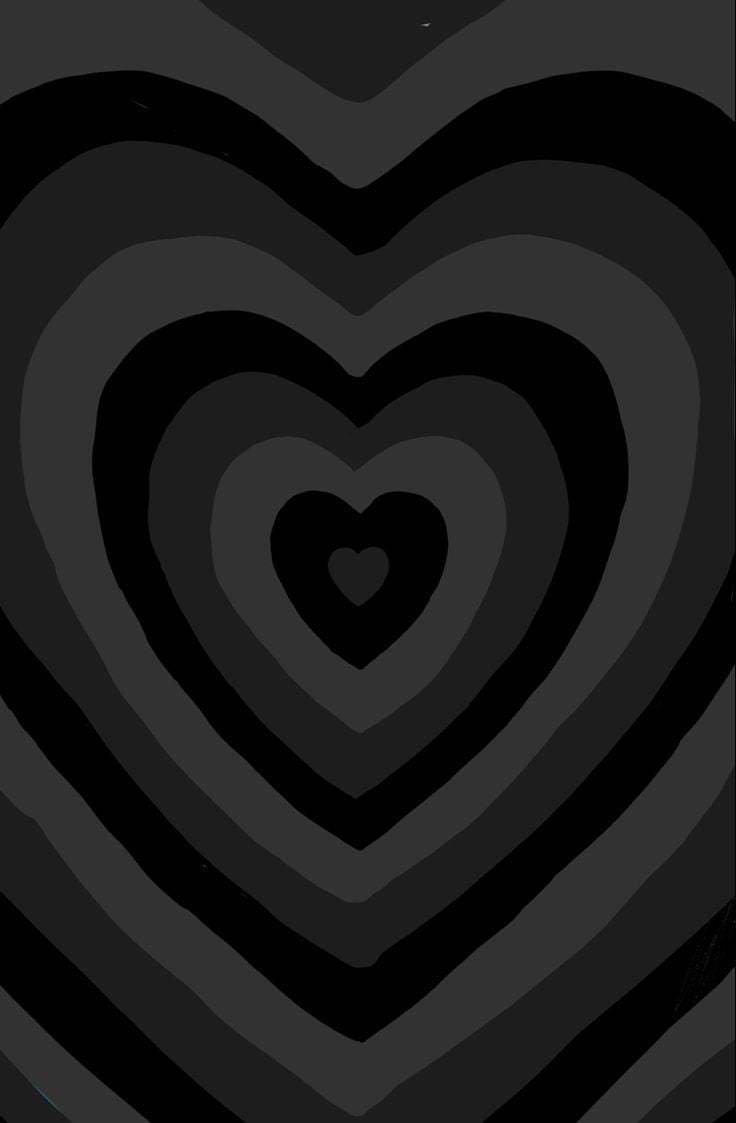 Black heart wallpaper I made for my iPhone. - Heart, black heart