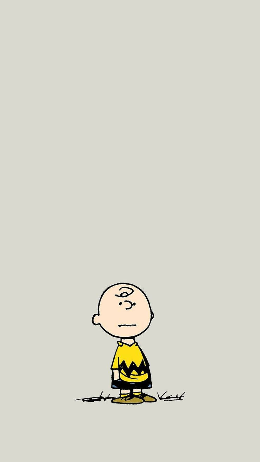 Download Lonely Charlie Brown Wallpaper