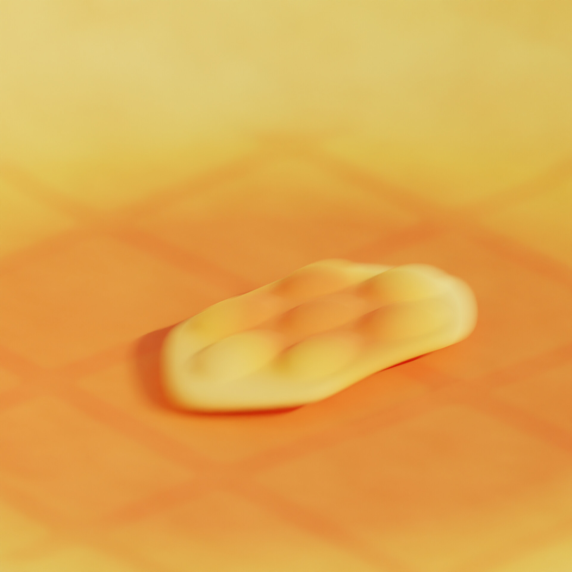 雞蛋鱟仔怪 Horseshoe Egg Waffle Crab Monster. Blender 3D Animation