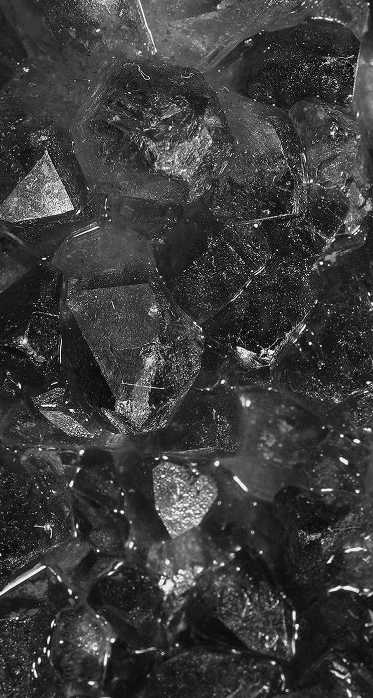 Download Grayscale Aesthetic Rough Diamond Wallpaper