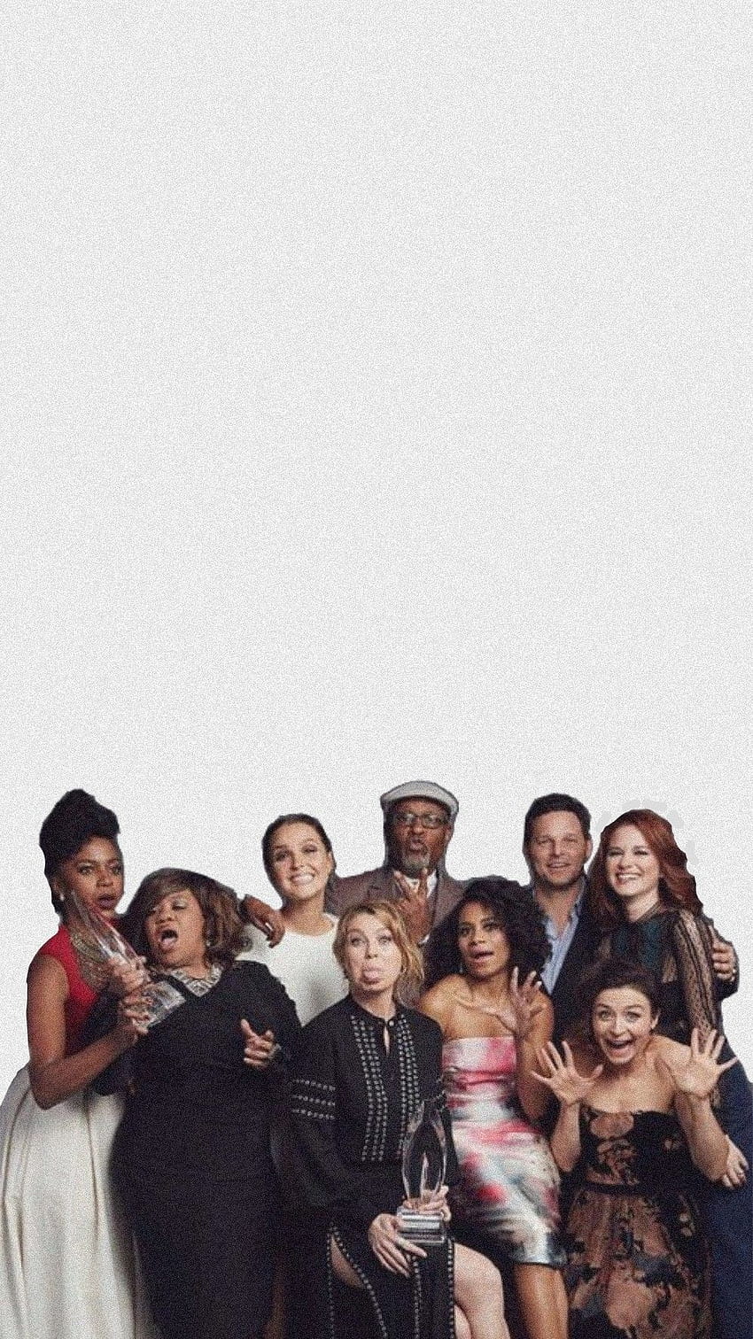 A group of people posing for the camera - Grey's Anatomy