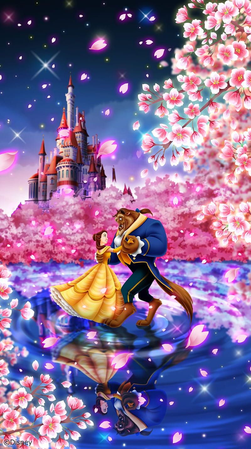 Beauty and the Beast, belle, disney, HD phone wallpaper