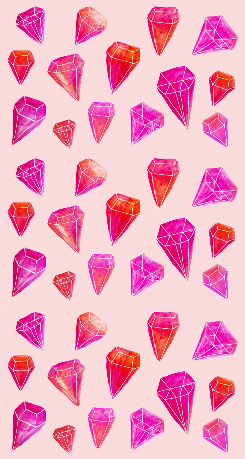 A phone wallpaper I made! You can download it for free on the blog. - Diamond