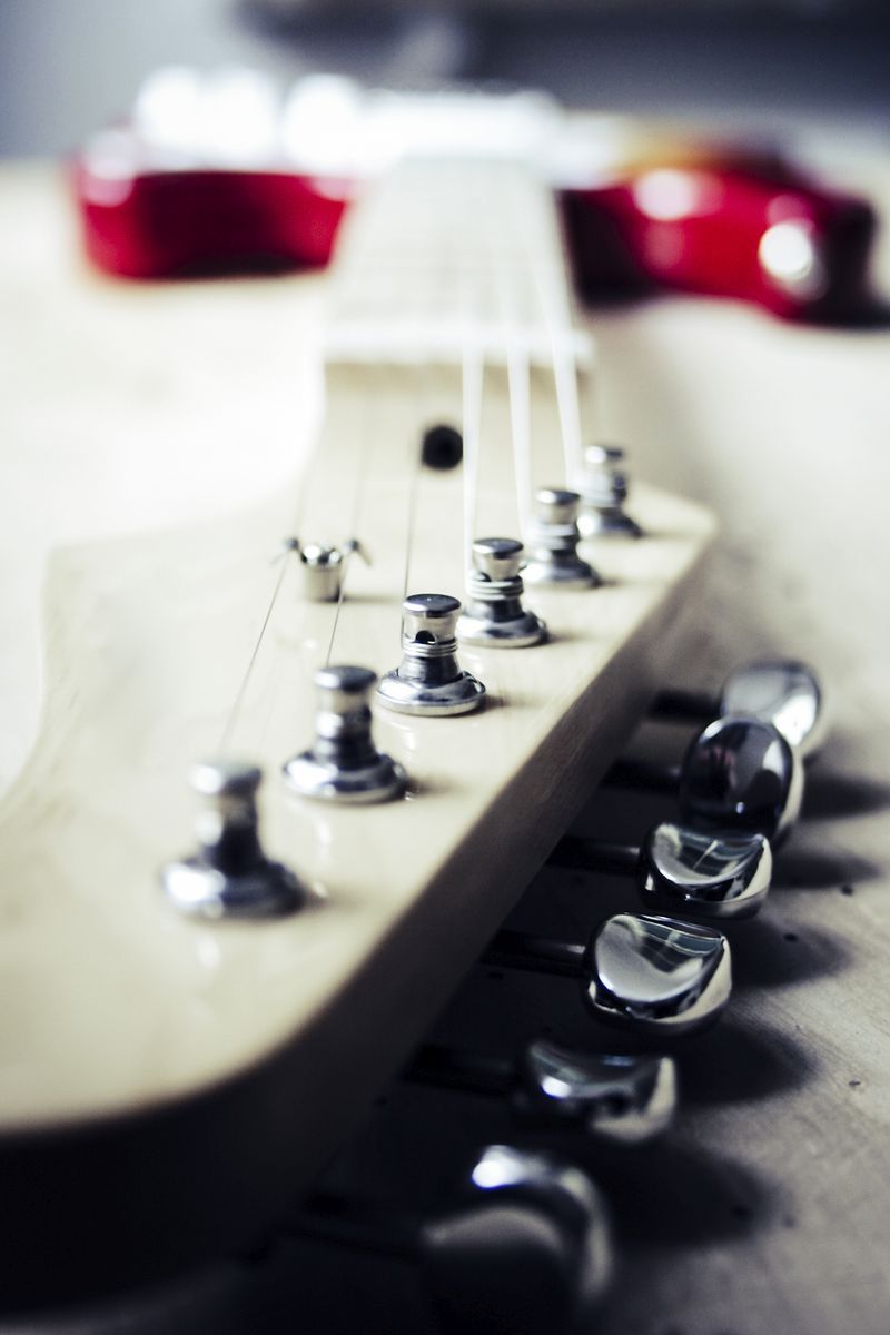 Electro Guitar Background Image Wallpaper