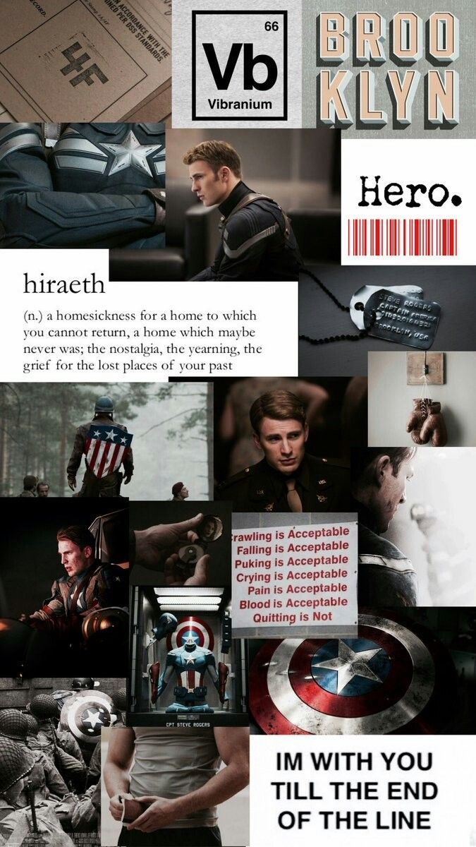 A poster with pictures of captain america - Avengers, Marvel