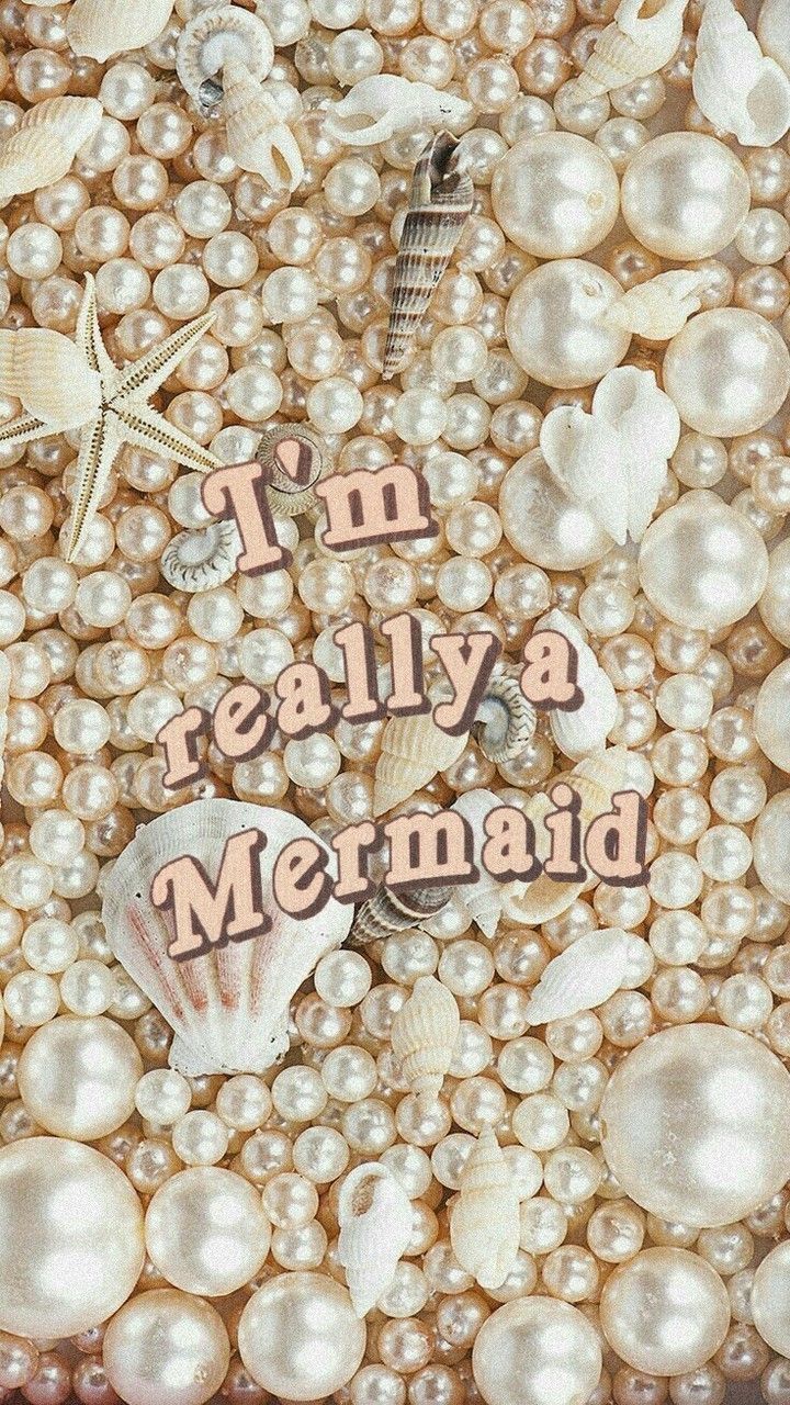 A poster that says i'm really mermaid - Mermaid