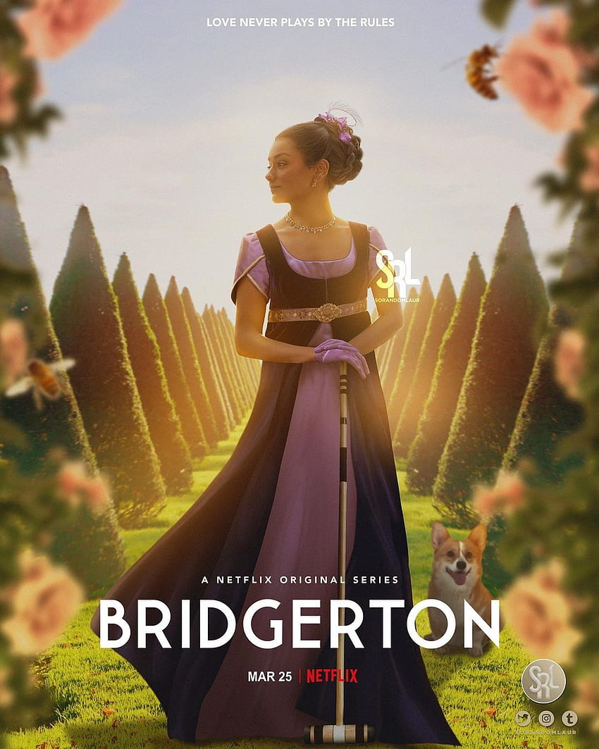 A poster for the movie bridgerton - Bridgerton