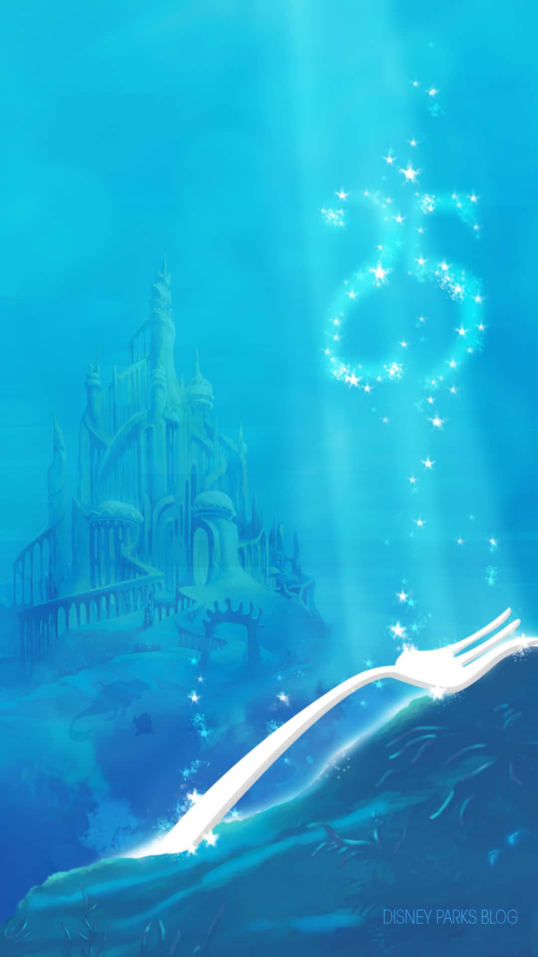 A magical moment from the Little Mermaid ride at Tokyo DisneySea - Mermaid, Ariel