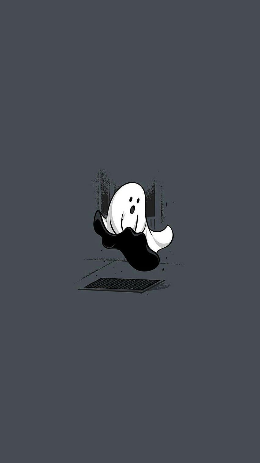 A ghost in a black shirt - Ghost