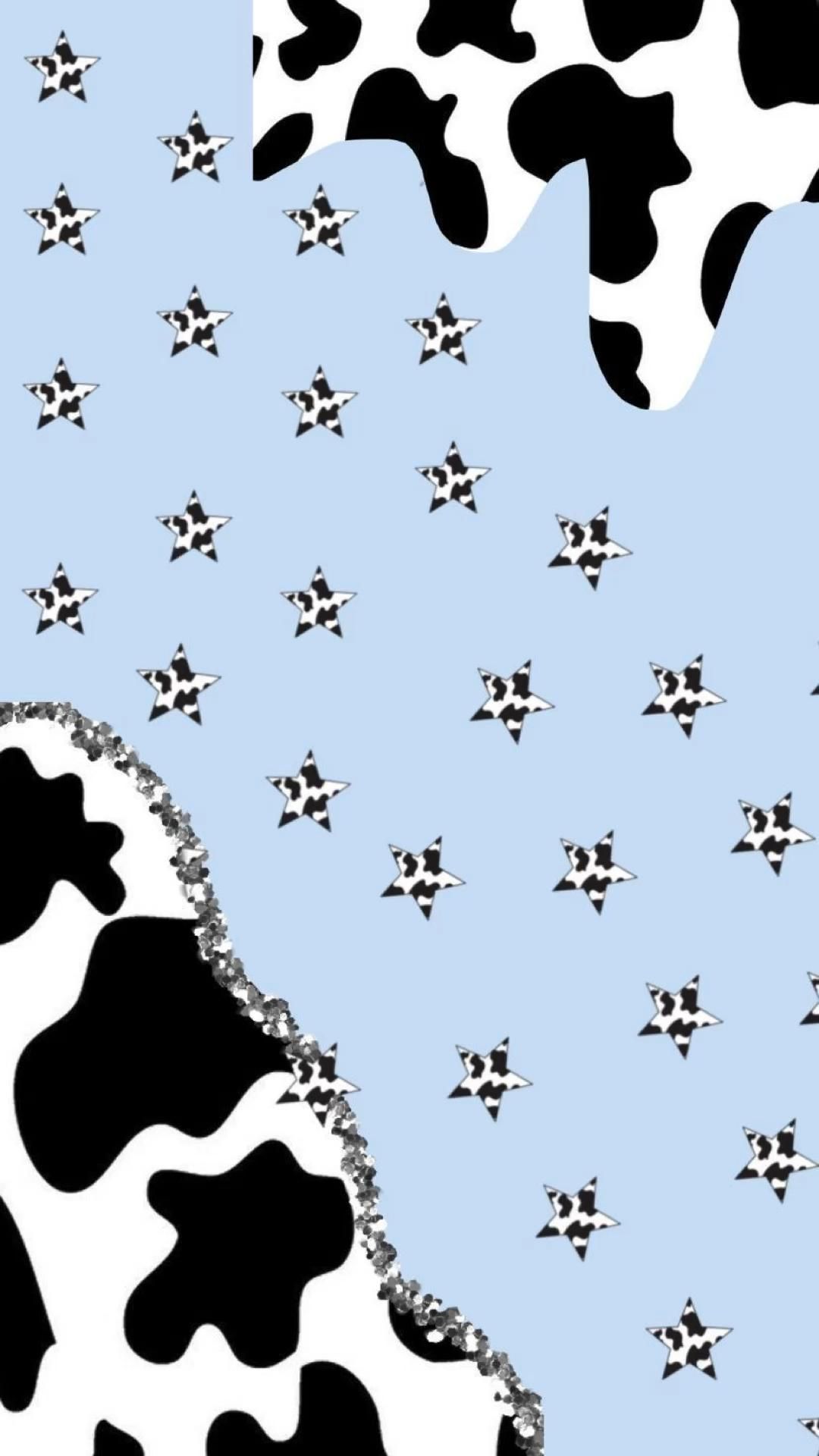 IPhone wallpaper with a cow pattern - Cow