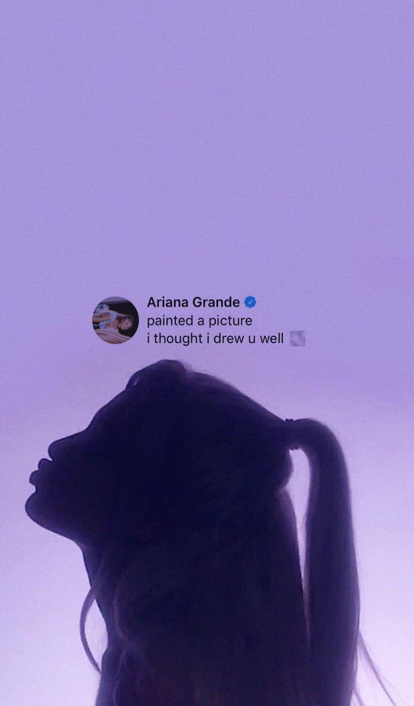 Ariana grande aesthetic twitter HD wallpaper