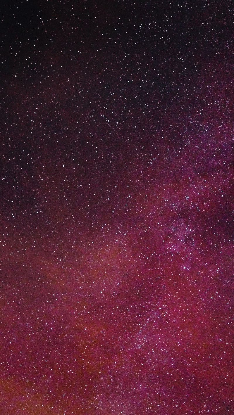 Download Wallpaper 800x1420 Starry Sky, Burgundy, Stars Iphone Se 5s 5c 5 For Parallax HD Background