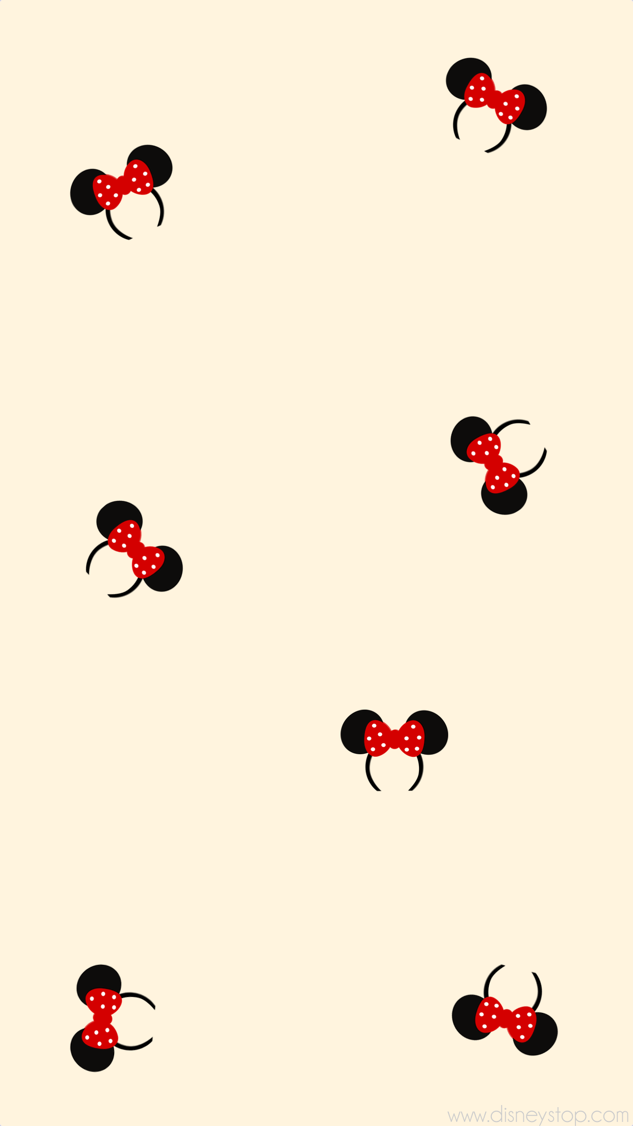 A wallpaper with Minnie Mouse ears - Minnie Mouse