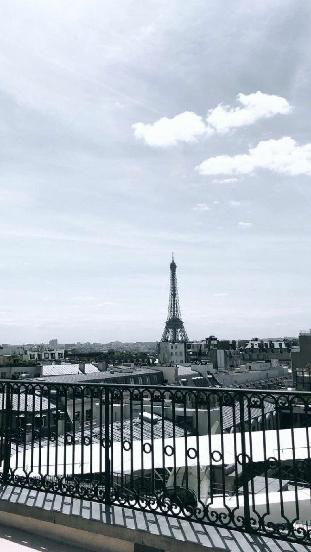 A view of the eiffel tower from above - Paris, Eiffel Tower