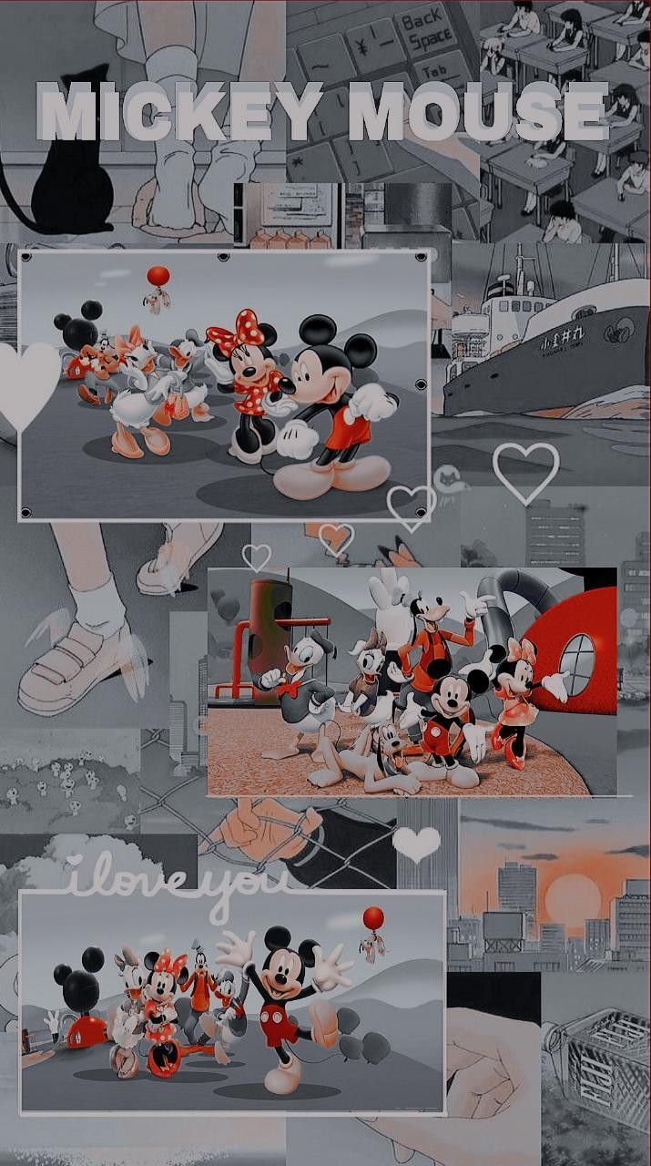 Aesthetic Iphone Wallpaper Disney Mickey Mouse - Mickey Mouse