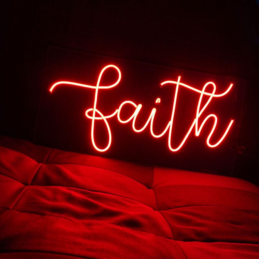 Faith Neon Sign