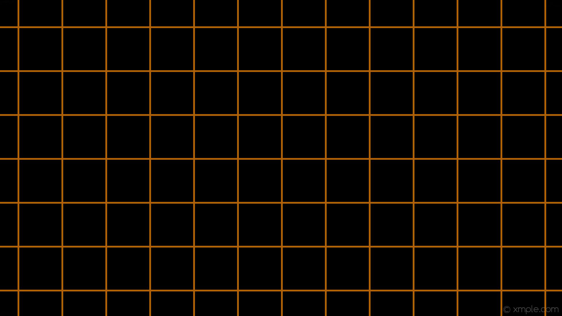 Orange grid lines on a black background - Grid, dark orange