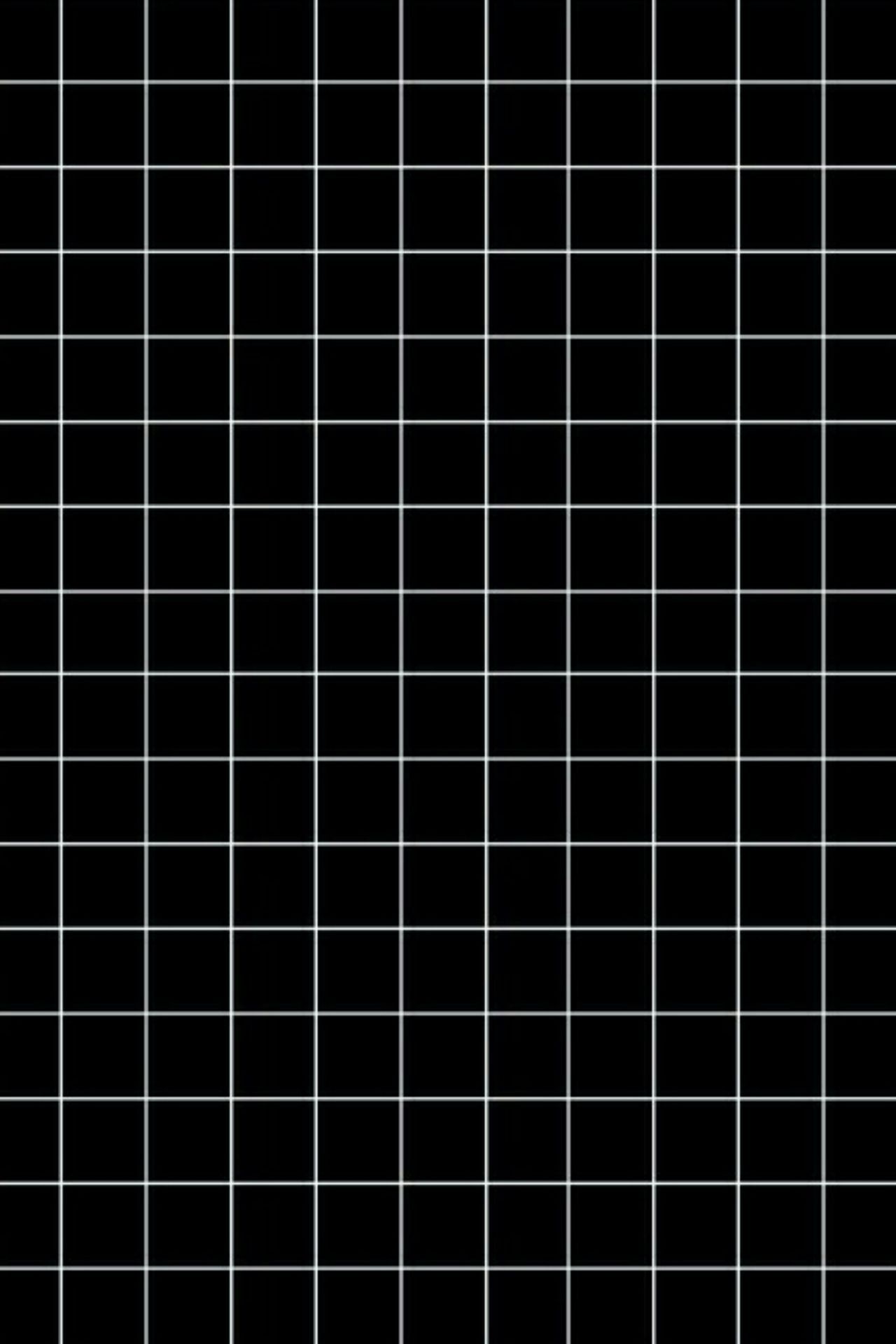 A black and white grid with squares - Grid