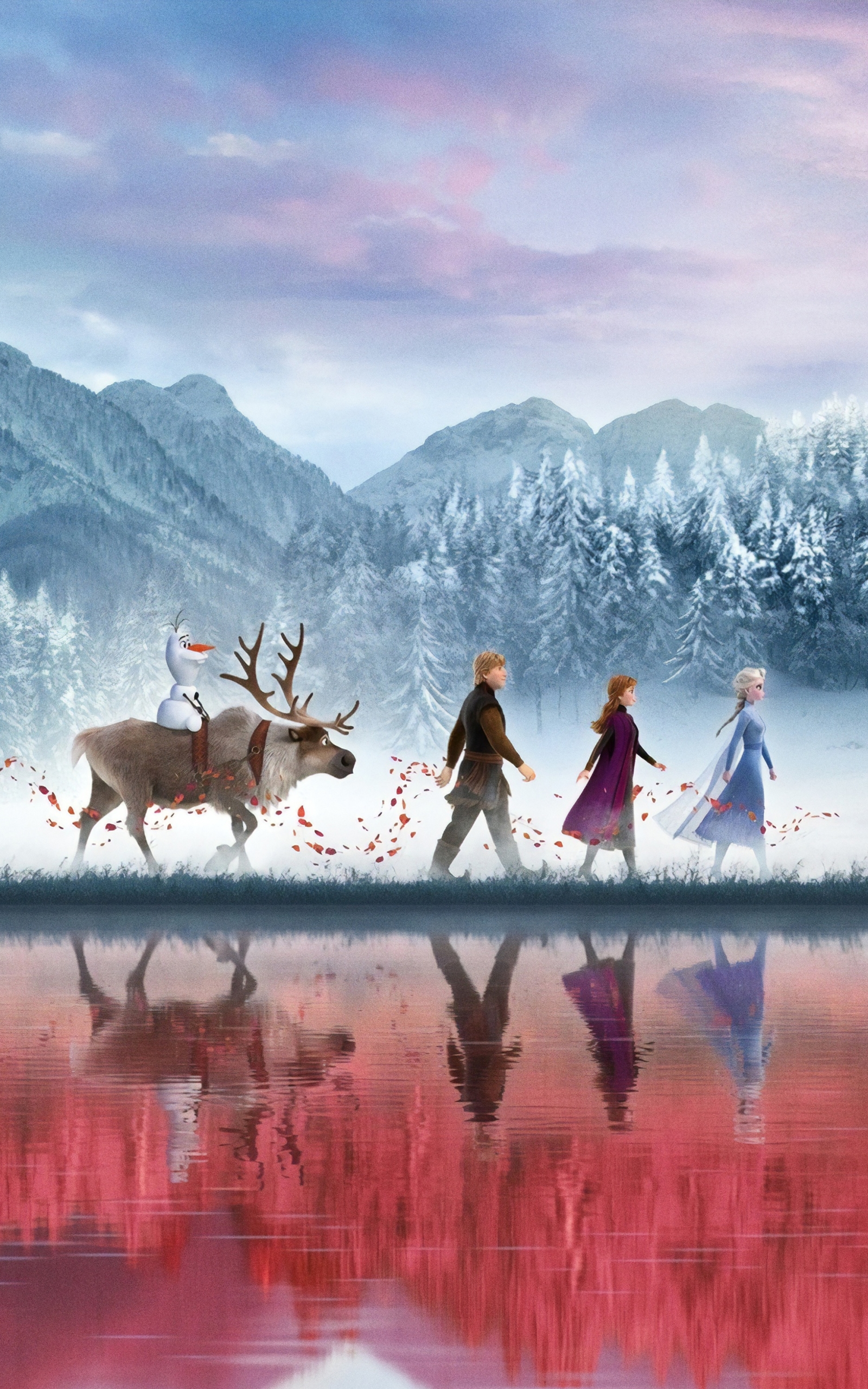 A poster for the movie frozen - Elsa