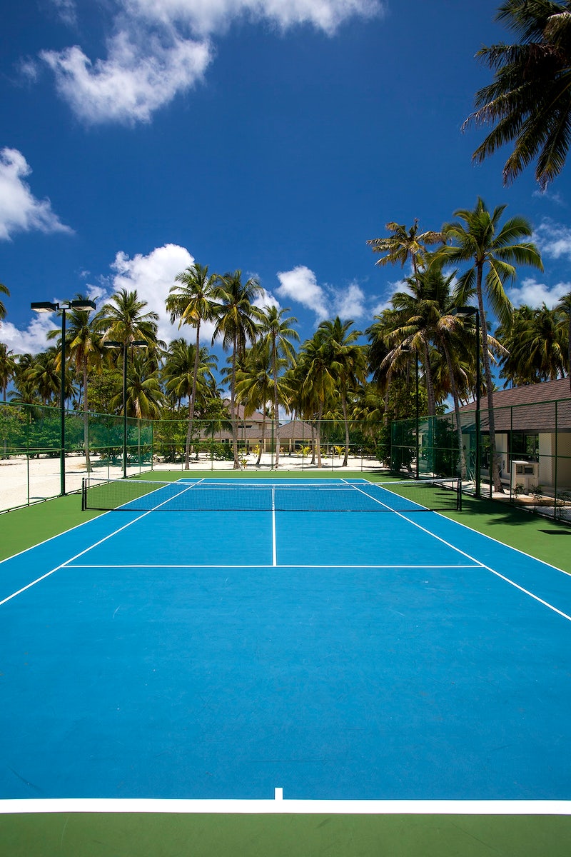 Tennis Court Image Wallpaper