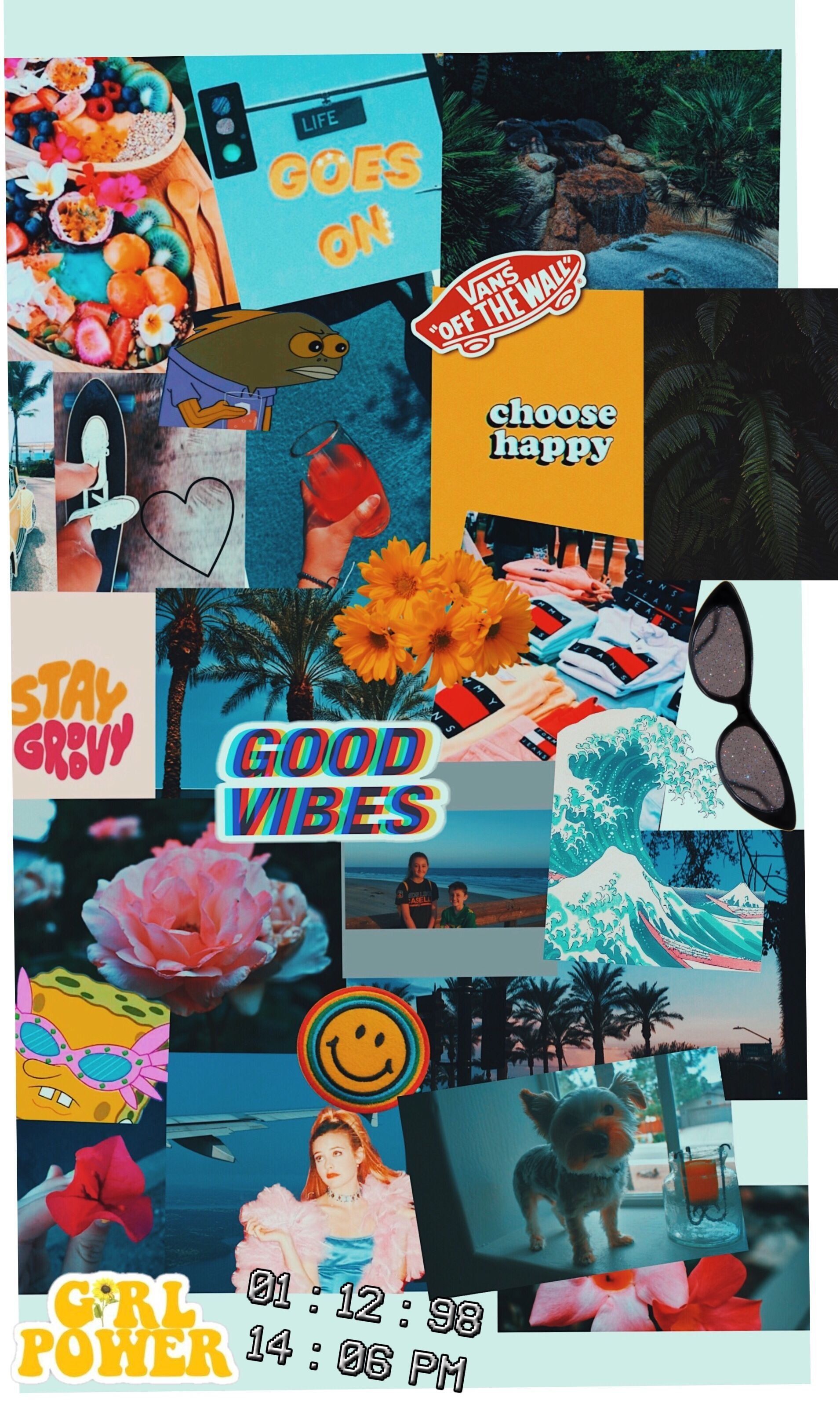 A collage of pictures with different colors and designs - Vans, VSCO