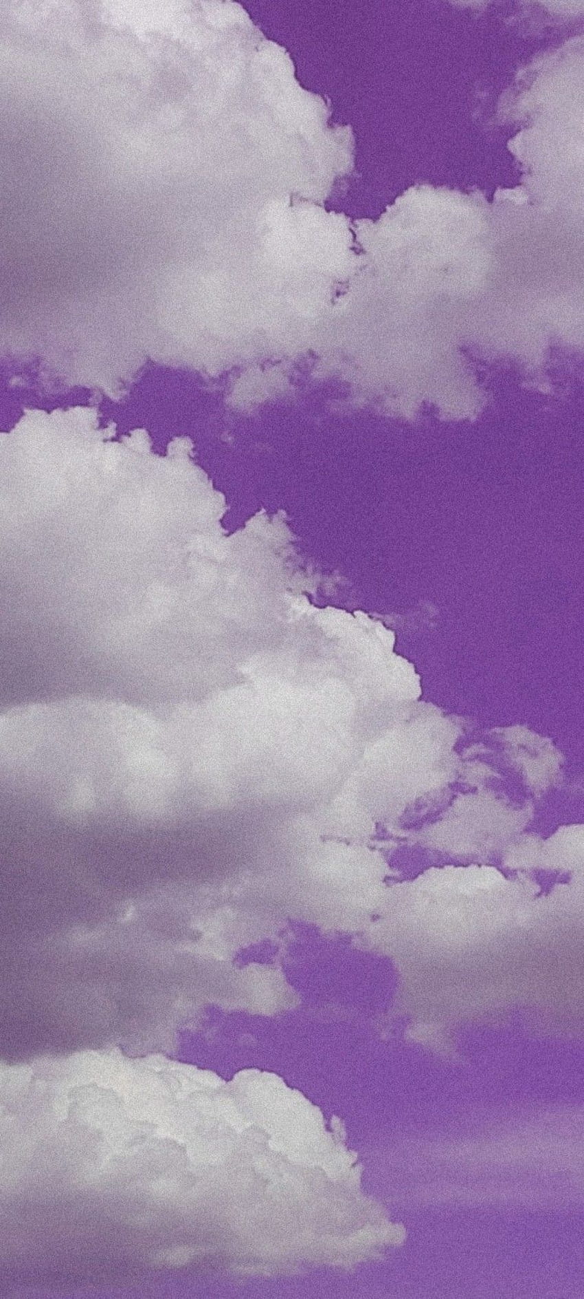 IPhone wallpaper of a purple sky with clouds - Lavender