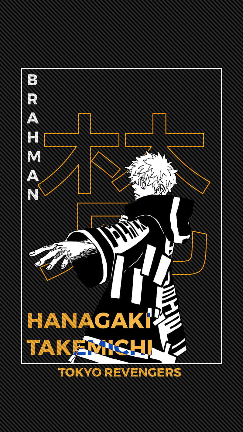 A poster for the anime series, hanakagai takachich - Dark anime