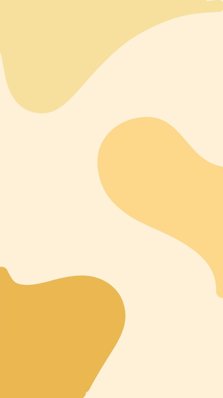 An abstract phone background with yellow and white colors - Pastel yellow