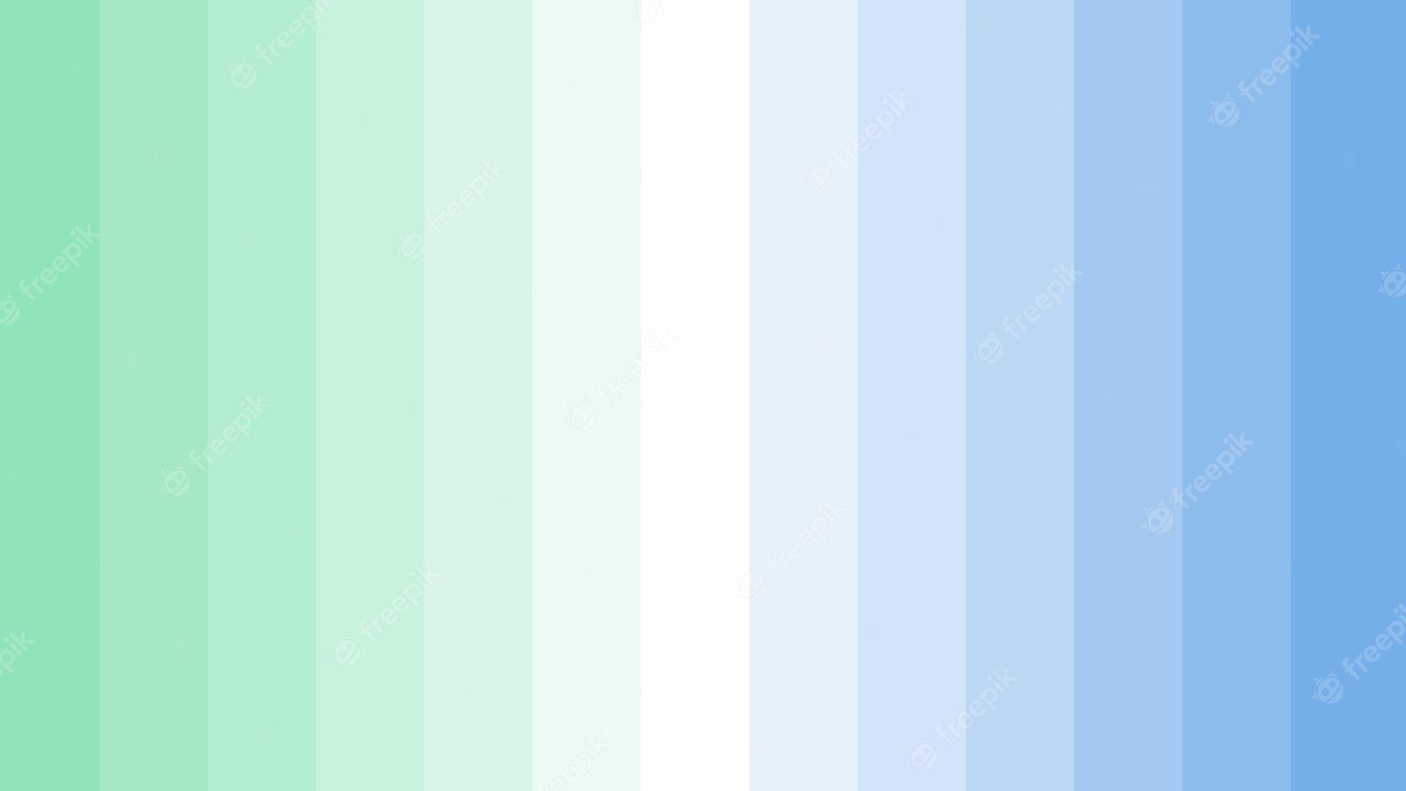 A colorful gradient background with blue, green and white stripes - Pastel green