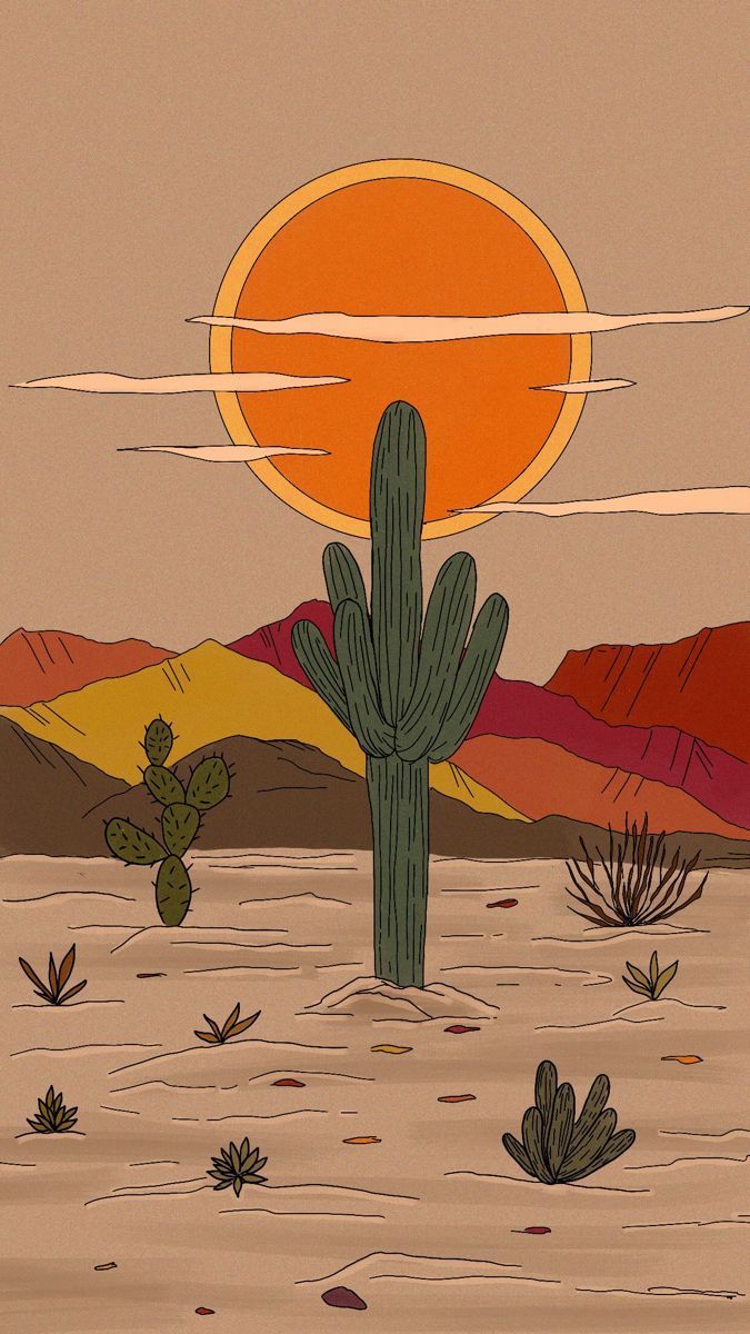 Aesthetic Desert Wallpaper