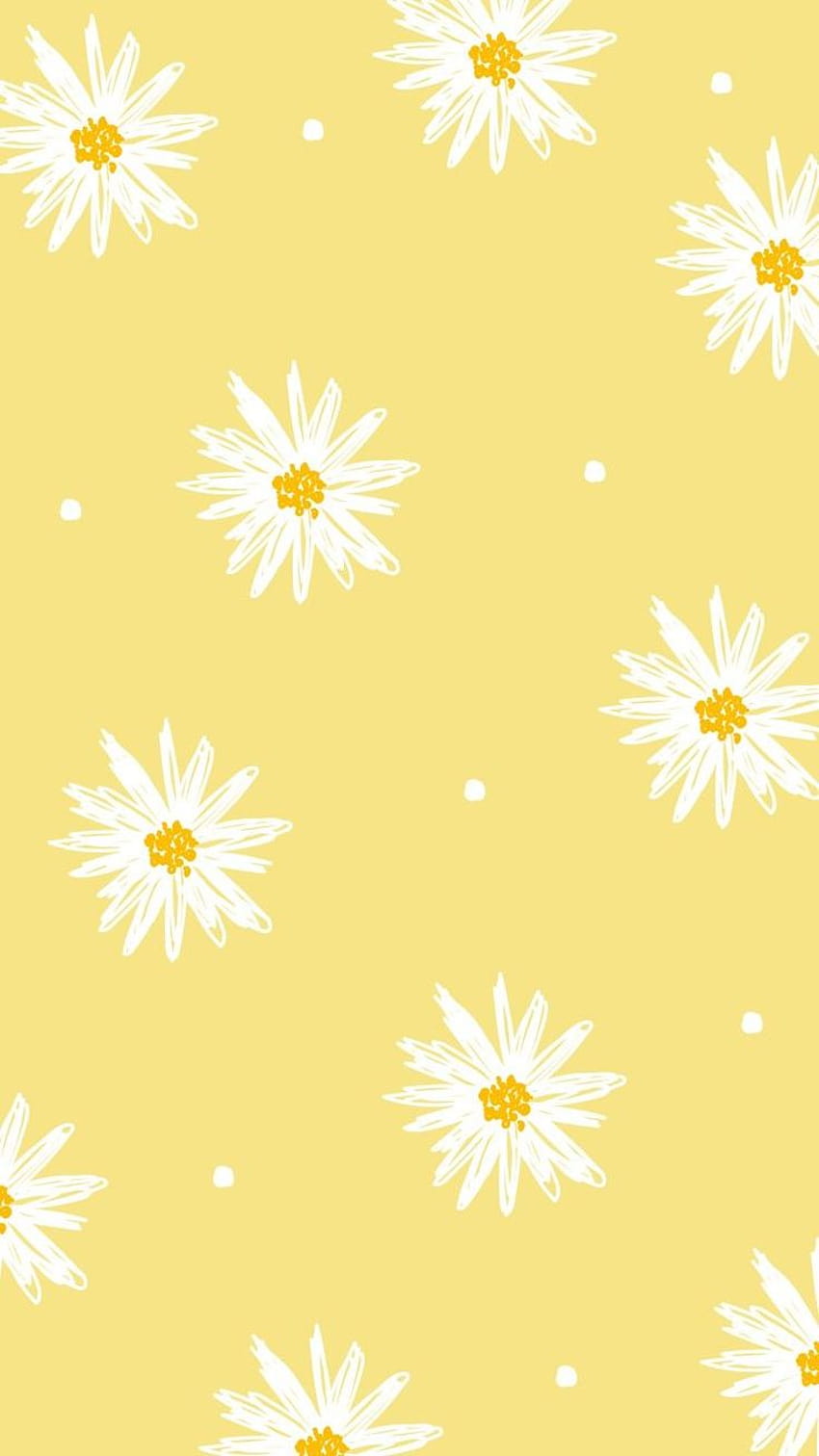 iPhone summer aesthetic yellow HD wallpaper
