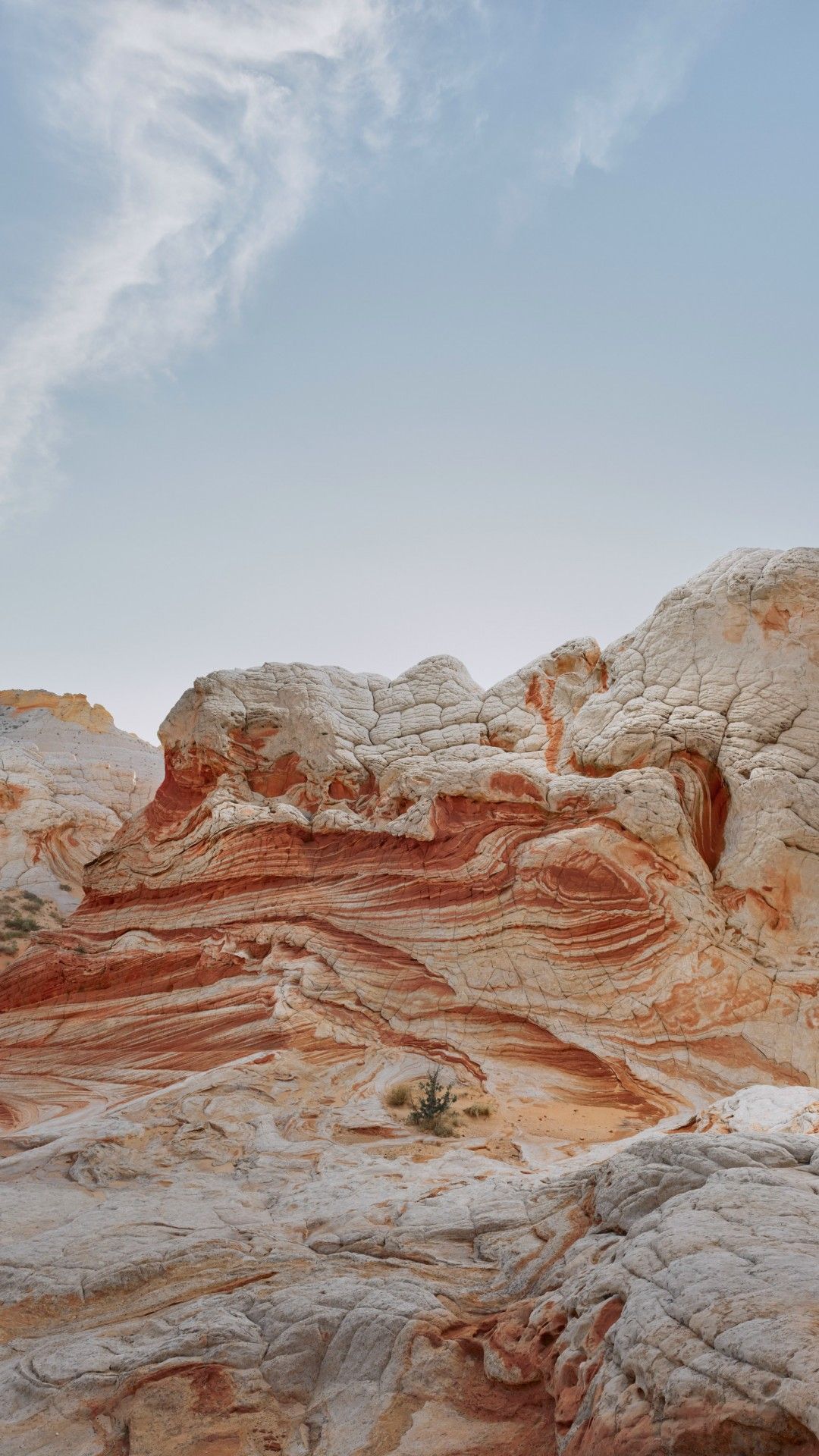 Wallpaper iOS 14. Desert, Valley, Day, 4K, OS