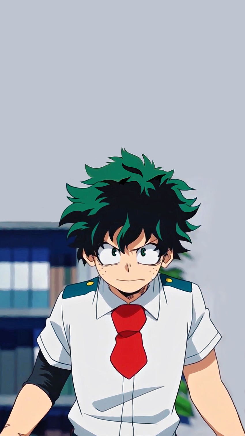 My Hero Academia wallpaper for mobiles and tablets - Deku