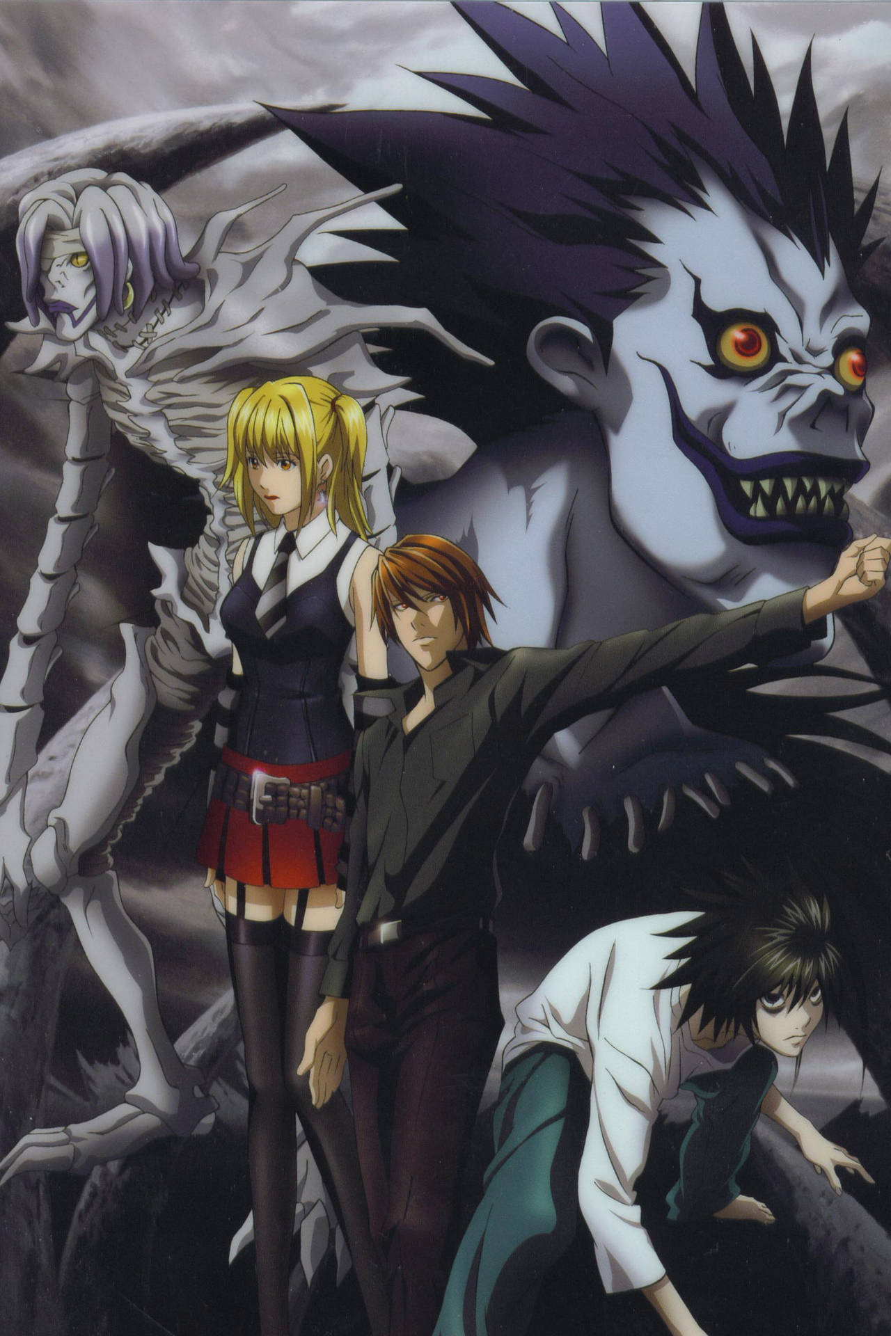 Death Note is a Japanese manga series written and illustrated by Tsugumi Ohba and Takeshi Obata. - Death Note