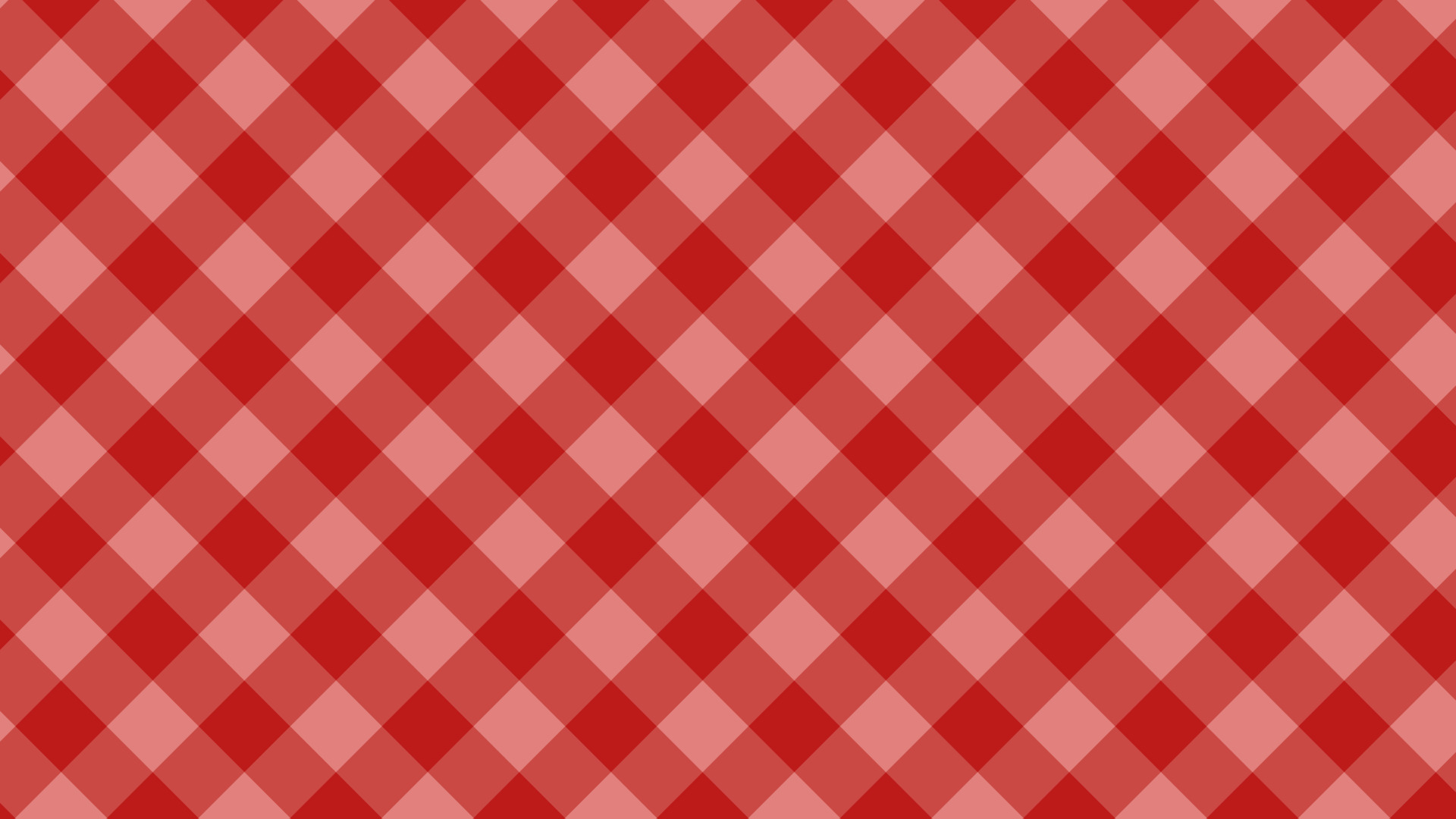 A red and pink plaid pattern. - Light red