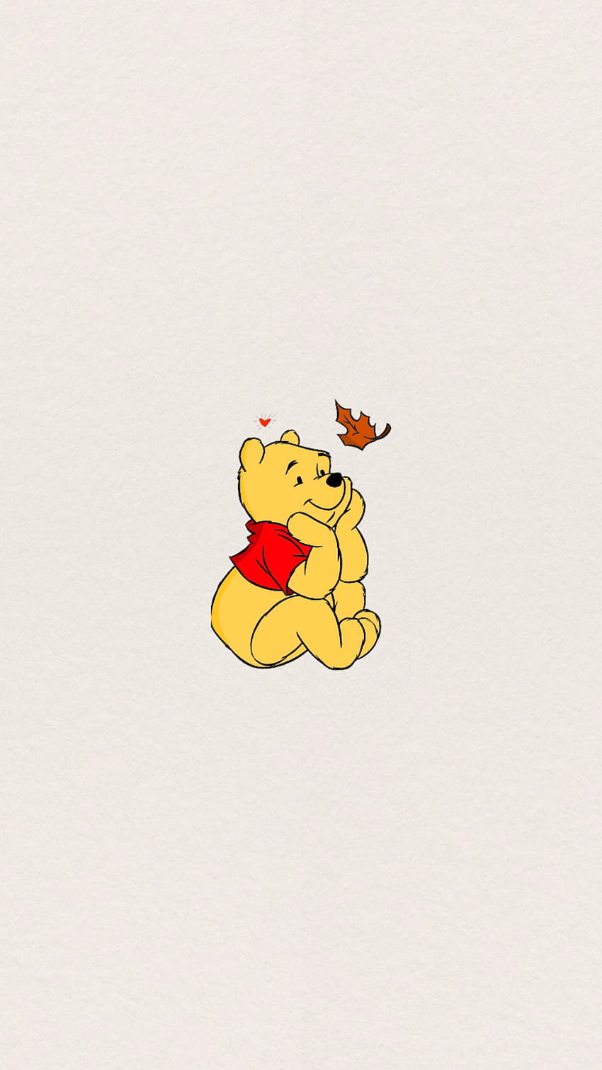 nel aesthetic yellow winnie the pooh HD phone wallpaper