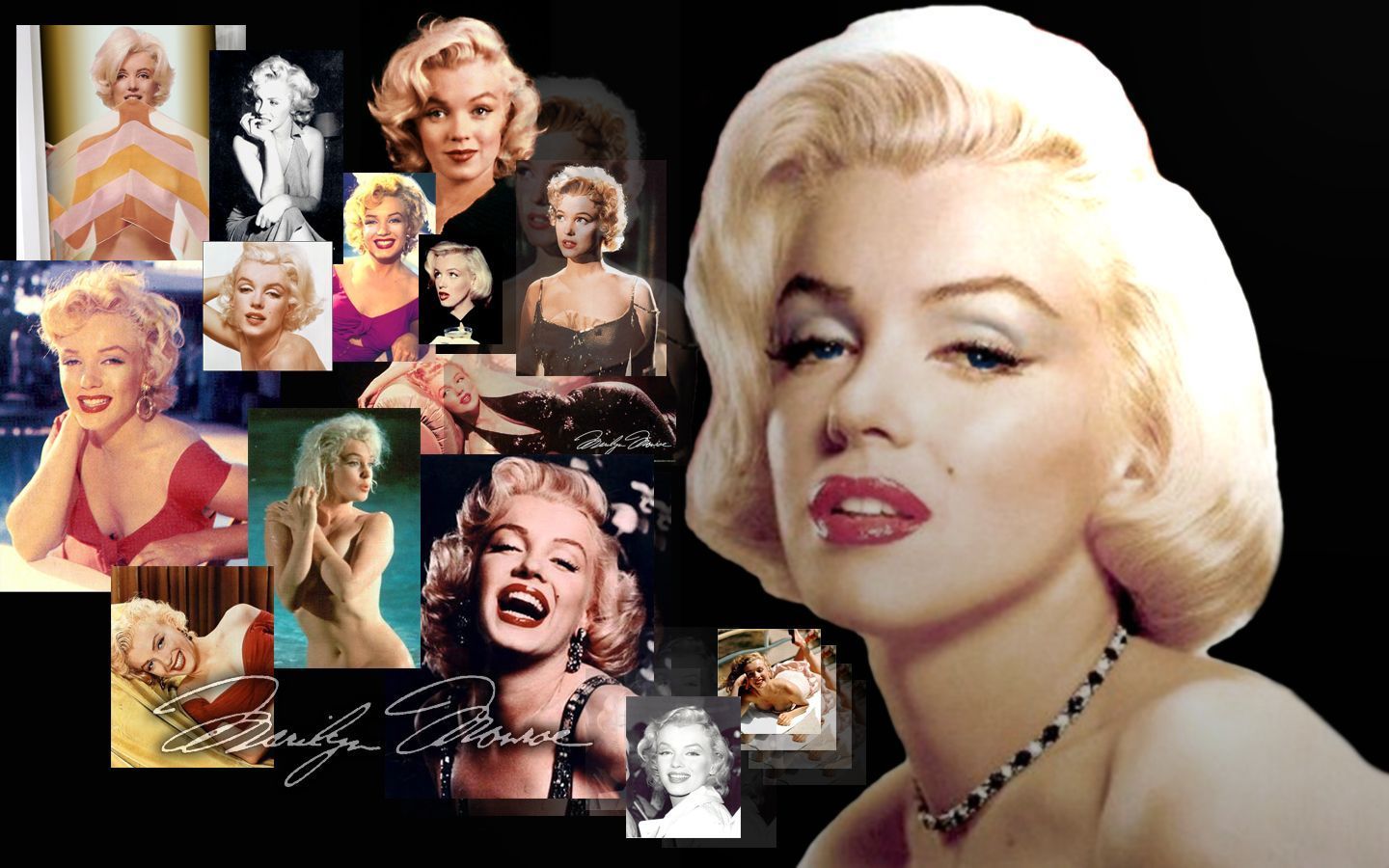 Marilyn Monroe Collage Wallpaper Free Marilyn Monroe Collage Background