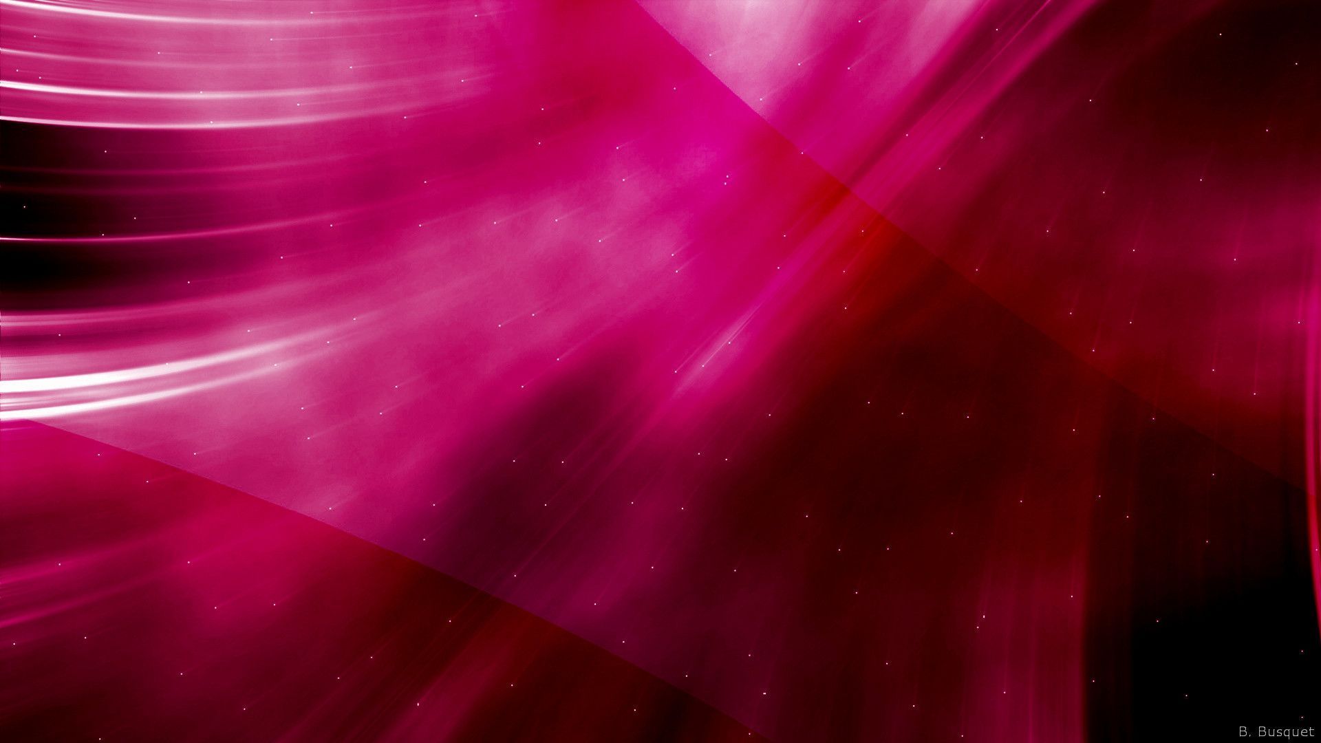 Red abstract wallpaper with light streaks - Magenta