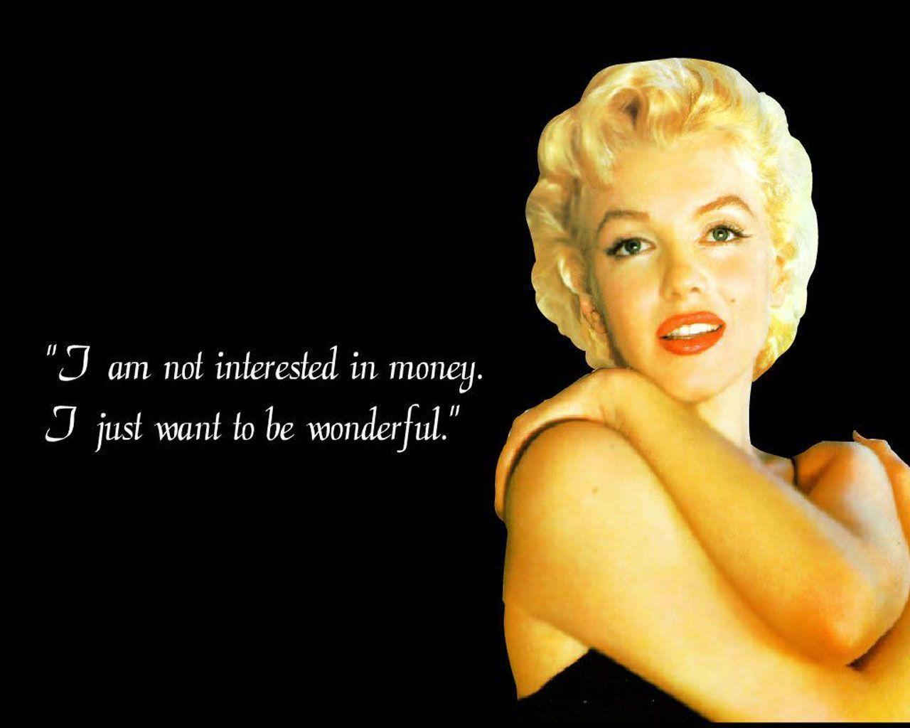 Marilyn Monroe Background