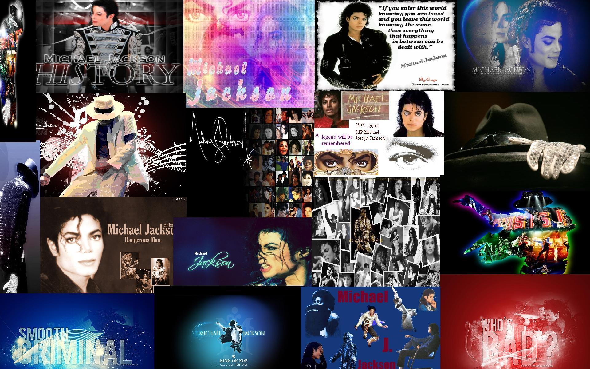 A collage of pictures that are related to michael jackson - Michael Jackson