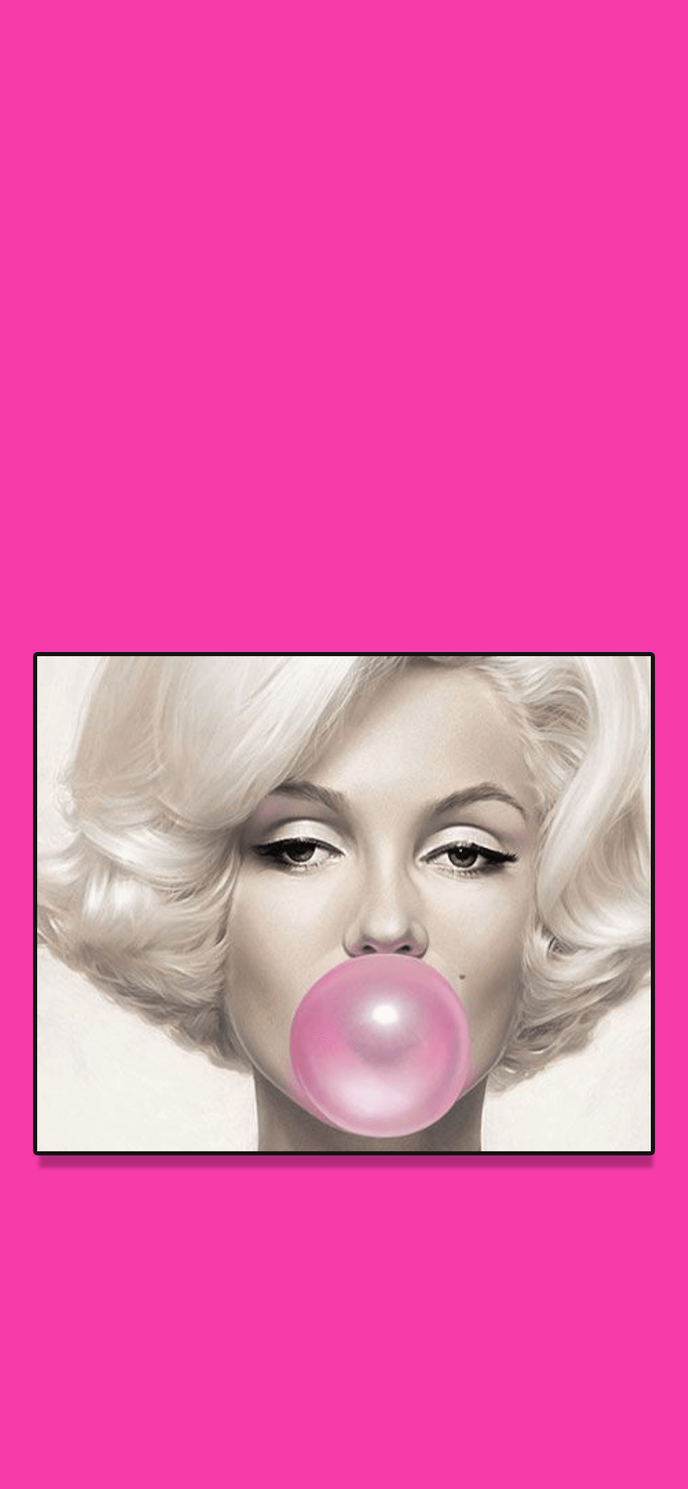 Bubblegum Pink Wallpaper