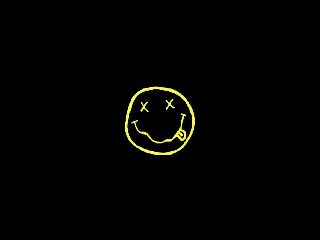 Nirvana Wallpaper Smiley