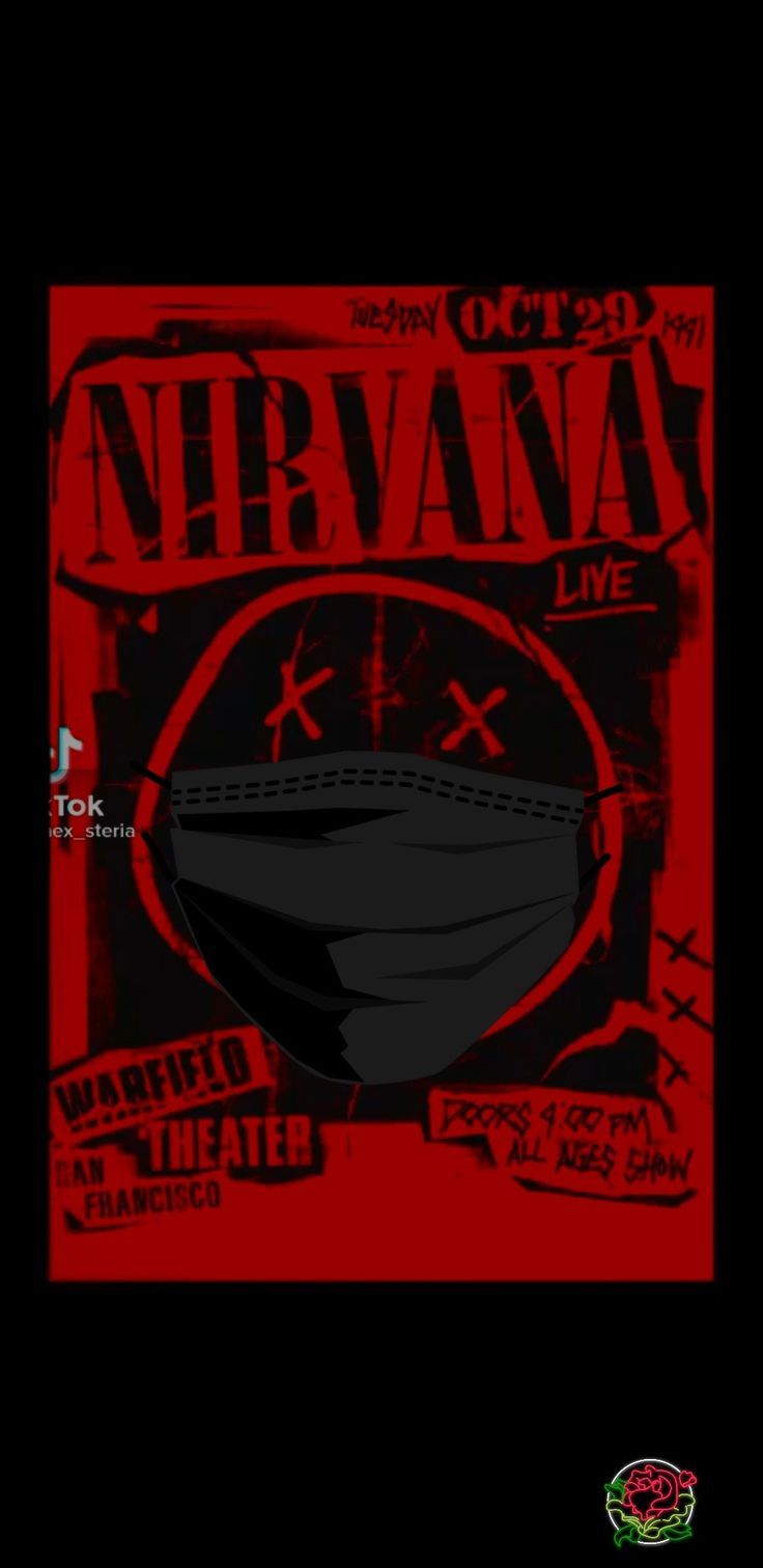 A poster for the band nirvana - Nirvana