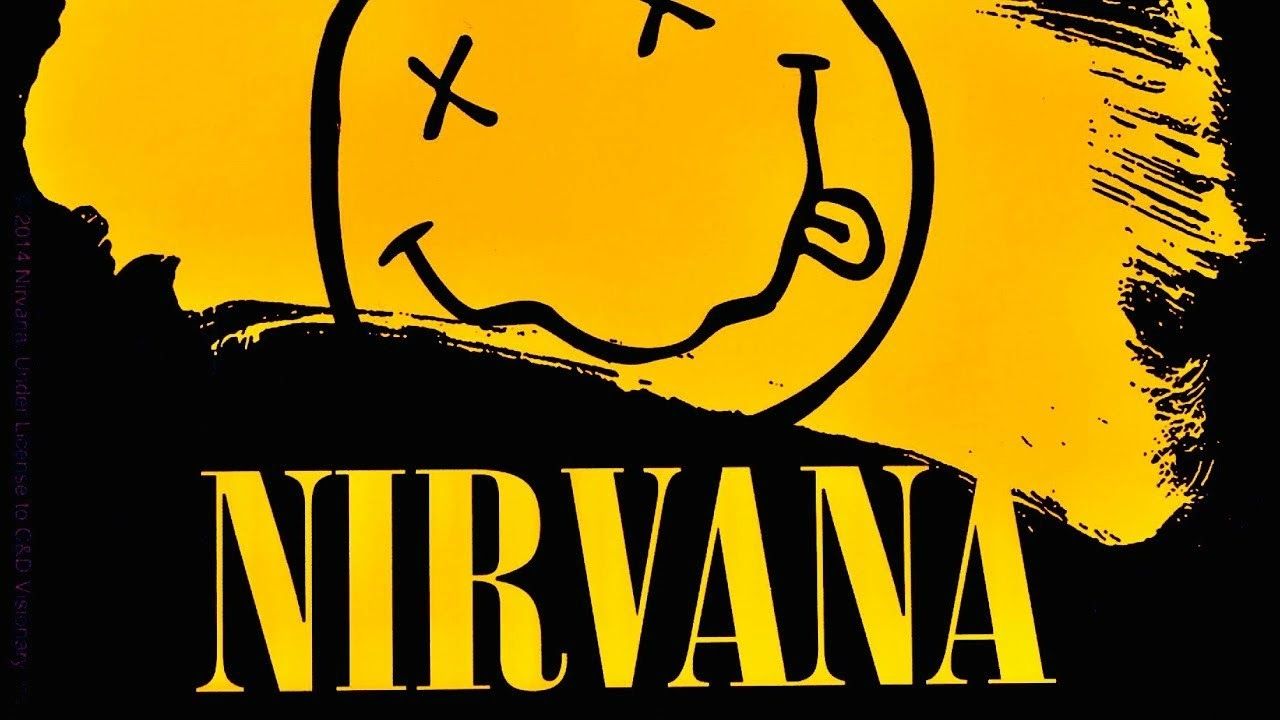 Nirvana logo on black background - Nirvana