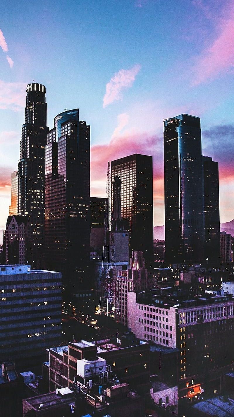 HD aesthetic city wallpaper