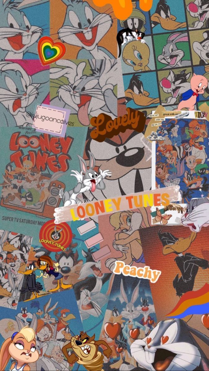 Aesthetic wallpaper of Looney Tunes characters - Looney Tunes