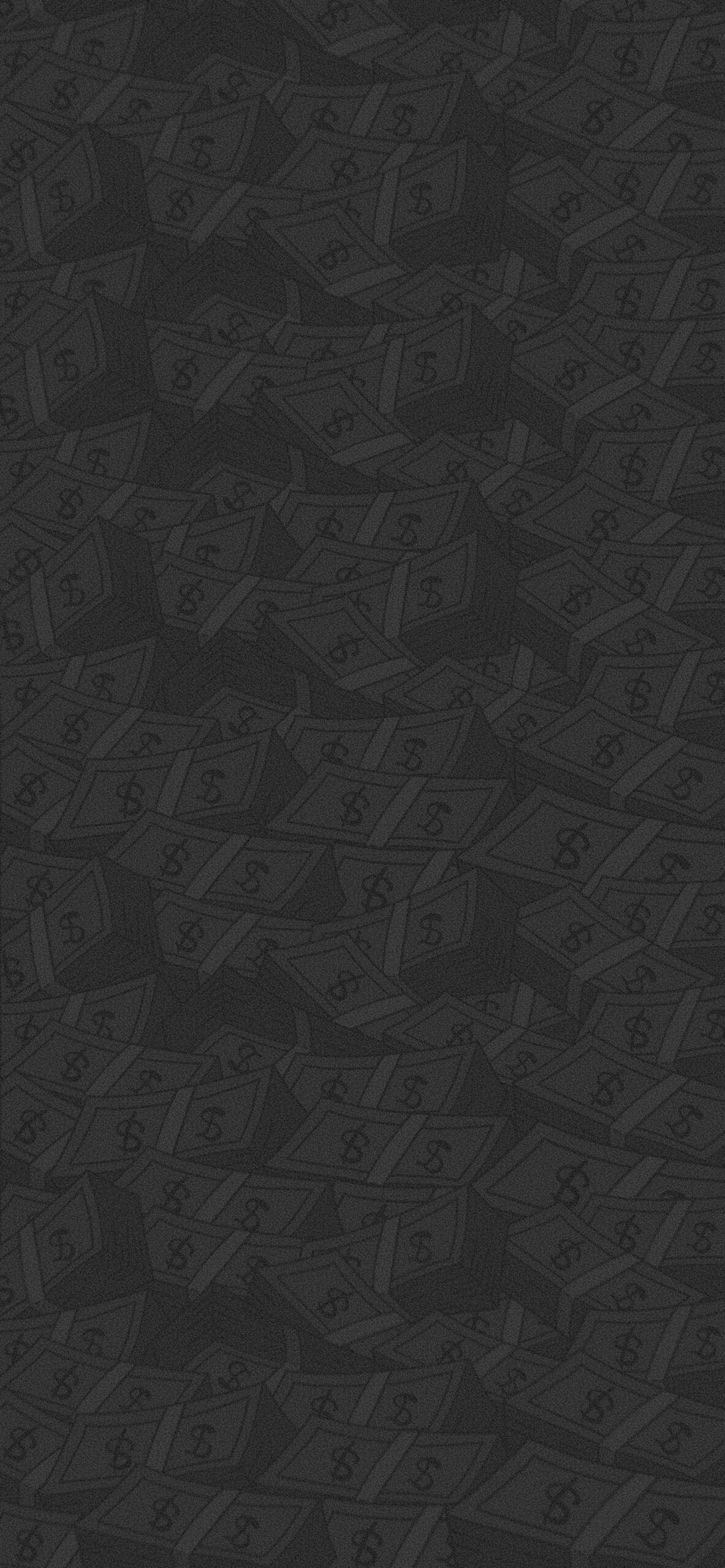 IPhone wallpaper with a money pattern - Looney Tunes