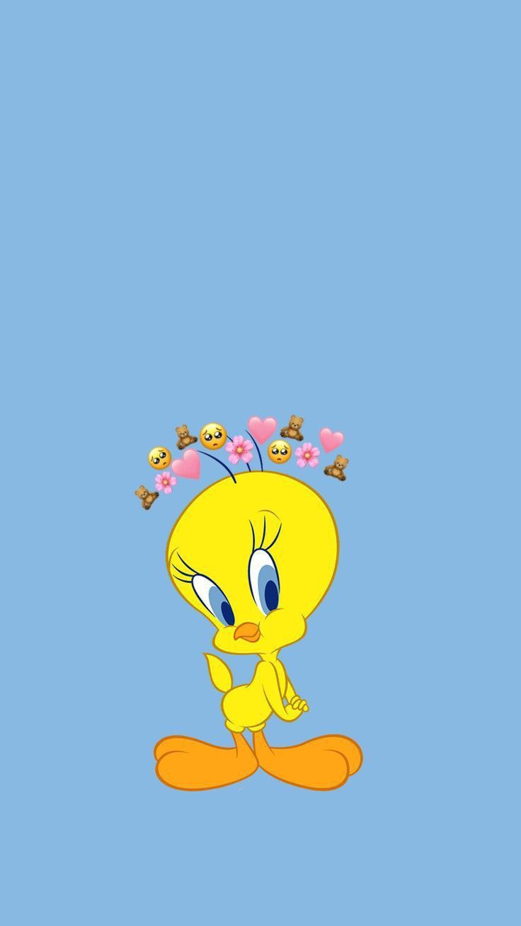 Tweety bird wallpaper for your phone - Looney Tunes