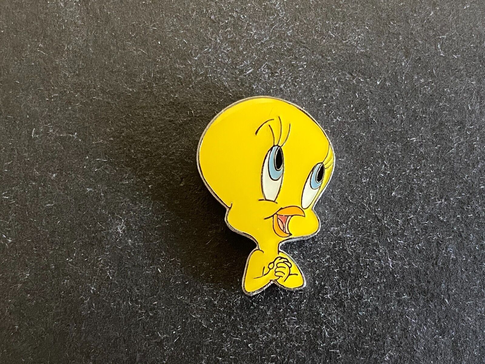 A close up of the tasmanian devil pin - Looney Tunes