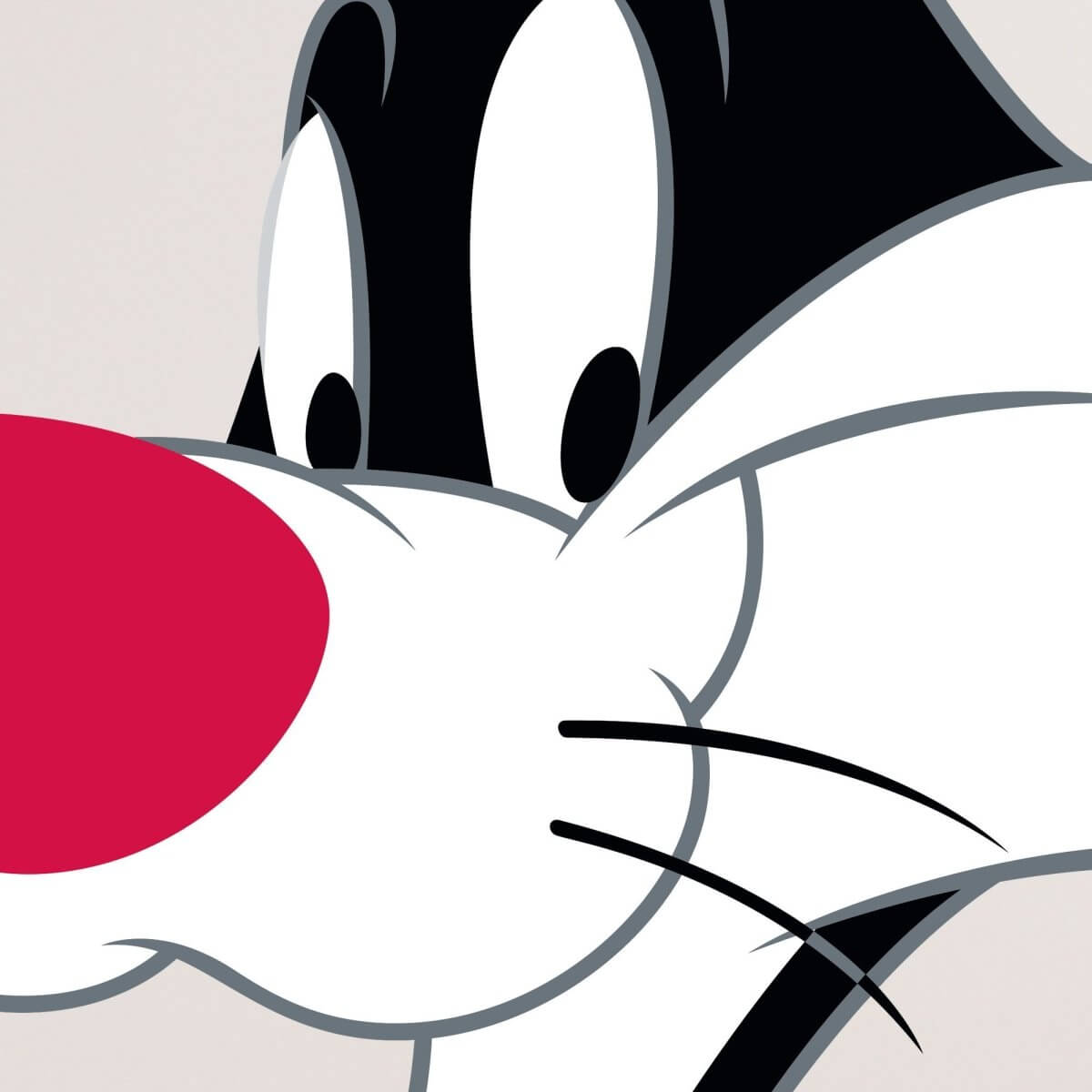 Looney Tunes Sylvester Potrait Licensed Wall Decal